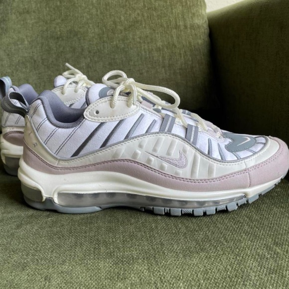 NIKE WOMENS AIRMAX 98 VIOLET ASH - Picture 1 of 4